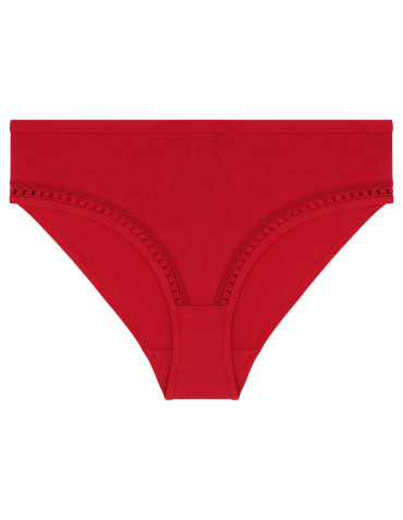 Figi - Majtki figi damskie klasyczne bikini bawełniane 4-pak WIELOKOLOROWY - produkt 3