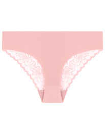 Majtki damskie figi laserowo cięte z koronkowym tyłem 3-pak  - produkt 2