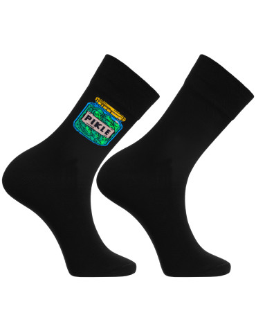 Skarpety męskie długie w ogórki pikle 3-pak