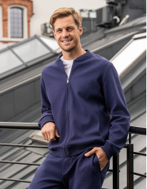 Bluza męska bawełniana z zamkiem