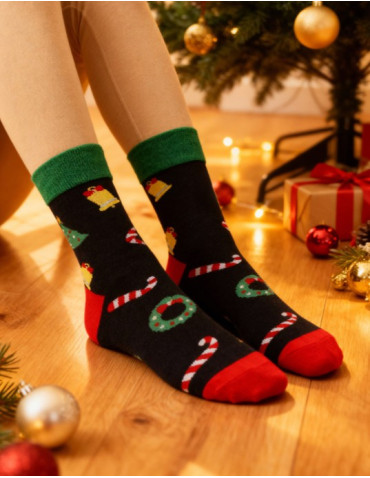 Skarpety męskie świąteczne wzory 2-pak