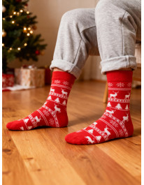 Zestaw świąteczny męski bokserki i skarpetki z reniferem - produkt 2