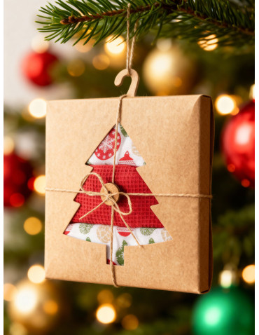 Kuchenne - Zestaw ręczników kuchennych w opakowaniu prezentowym 3-pak WIELOKOLOROWY - produkt 6