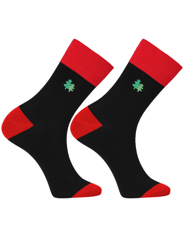 Kategorie produktów - Zestaw męskich skarpetek świątecznych w choinki 2-pak WIELOKOLOROWY  - produkt moraj.pl 6