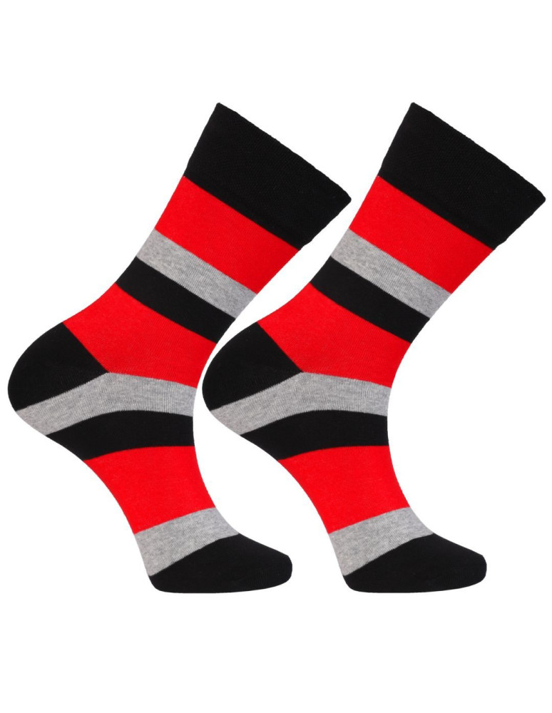 Skarpety - Skarpetki męskie w świąteczny wzór norweski 2-pak WIELOKOLOROWY - produkt moraj.pl 4