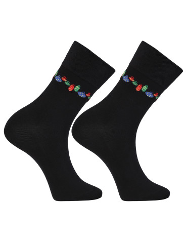 Długie - Zestaw męskich skarpet świątecznych w bombki i gwiazdy 2-pak WIELOKOLOROWY - produkt 4