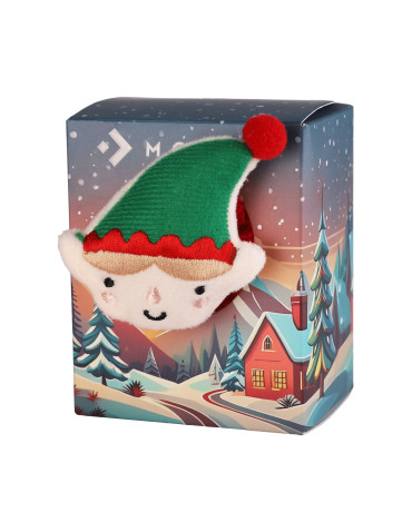 Skarpetki długie - Ciepłe skarpetki świąteczne z elfem WIELOKOLOROWY - produkt 7