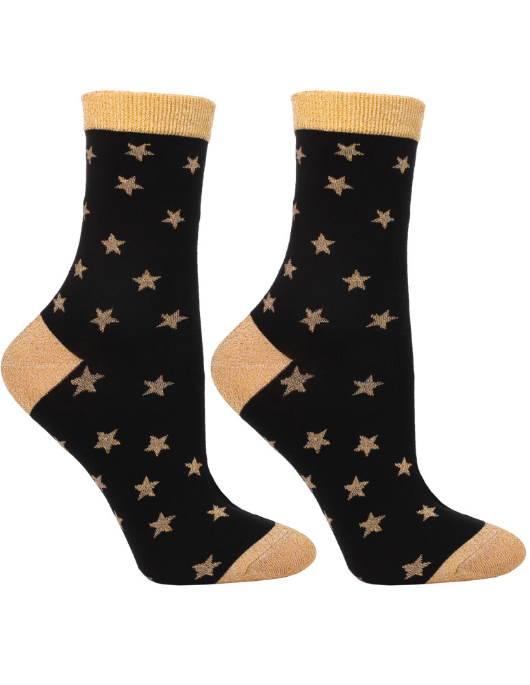 Zestawy prezentowe - Świąteczne skarpetki damskie na prezent CZARNY - produkt moraj.pl 4