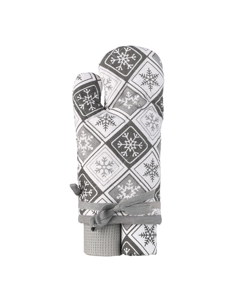 Kuchenne - Świąteczny zestaw kuchenny w odcieniach szarości SZARY - produkt moraj.pl 1