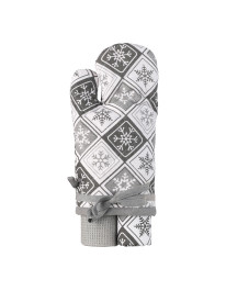 Świąteczny zestaw kuchenny w odcieniach szarości  - produkt 2