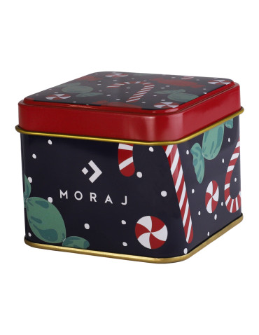 Długie - Skarpetki męskie świąteczne bawełniane w ozdobnej puszce WIELOKOLOROWY - produkt 2