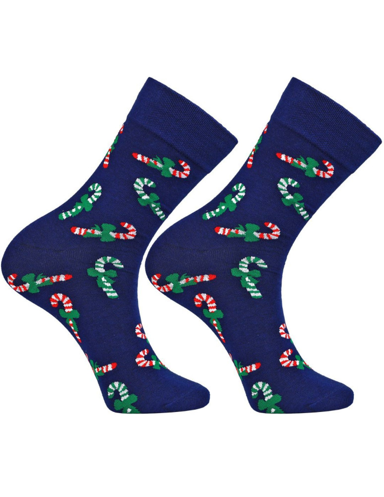 Skarpety - Skarpety męskie długie bawełniane w świąteczne wzory 3-pak WIELOKOLOROWY - produkt moraj.pl 4