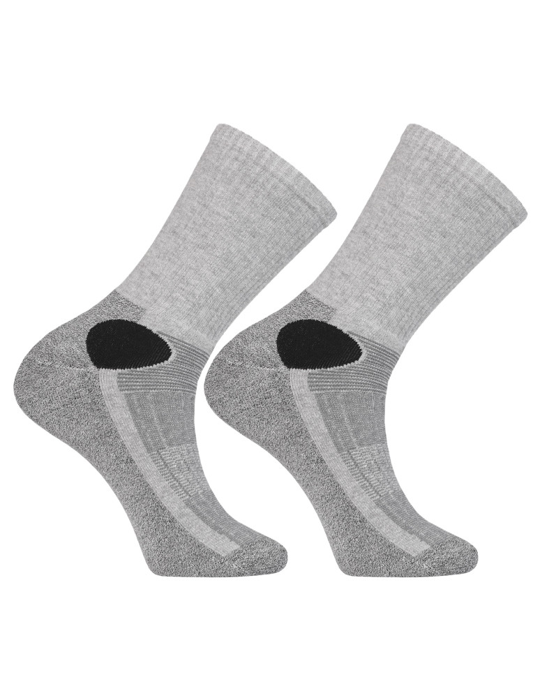 Długie - Skarpety ciepłe męskie długie frotte bawełniane 3-pak WIELOKOLOROWY - produkt moraj.pl 5