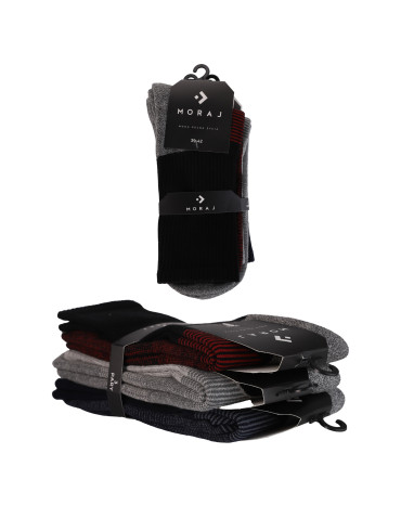 Skarpety ciepłe męskie długie frotte bawełniane 3-pak  - produkt 2