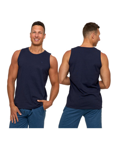 Tank top męski bawełniany koszulka bez rękawów - produkt 2