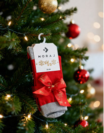 Skarpetki damskie w świąteczne pierniczki 2-pak na prezent  - produkt 2