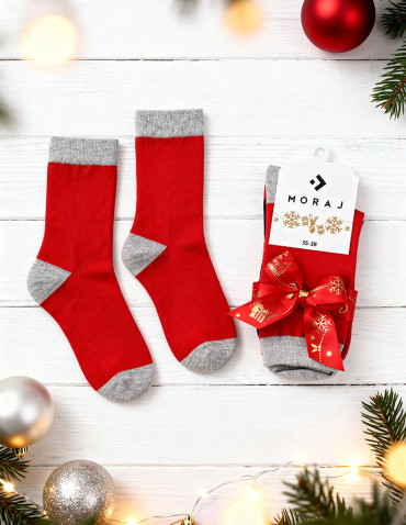 Skarpety - Skarpetki damskie w świąteczne pierniczki 2-pak na prezent WIELOKOLOROWY - produkt 8