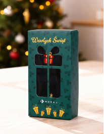 Skarpety męskie świąteczne na prezent zestaw 2-pak