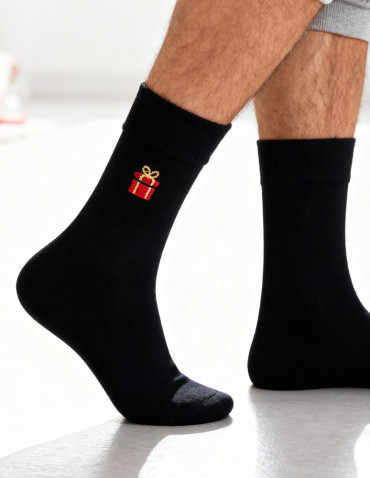 Skarpety męskie świąteczne na prezent zestaw 2-pak - produkt 2