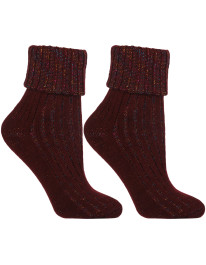 Ciepłe skarpety damskie za kostkę 3-pak  - produkt 2