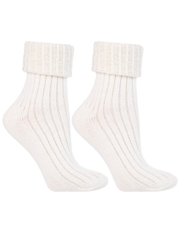 Za kostkę - Ciepłe skarpety damskie za kostkę 3-pak WIELOKOLOROWY - produkt 5