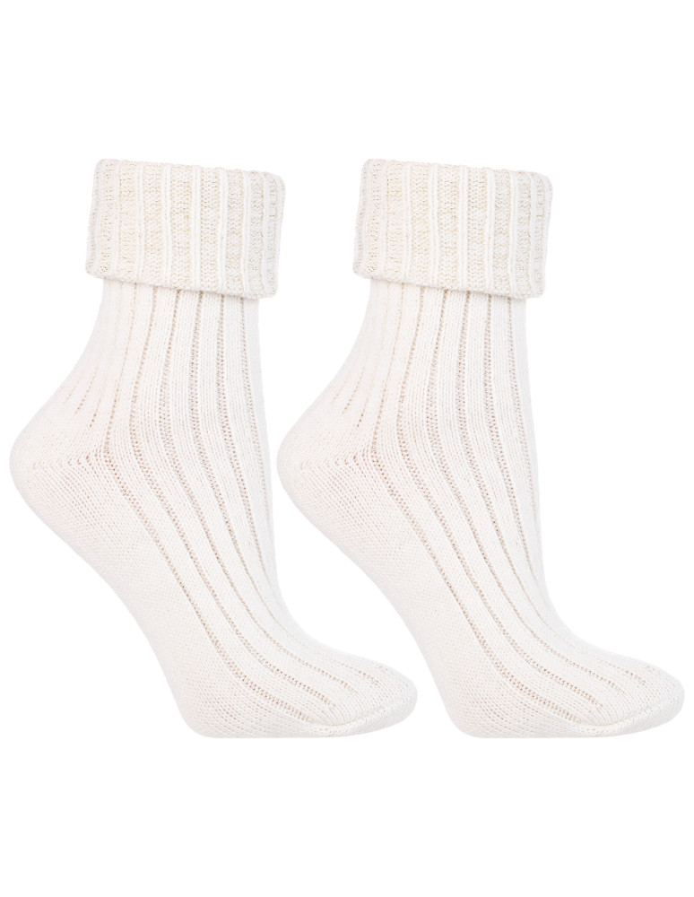 Za kostkę - Ciepłe skarpety damskie za kostkę 3-pak WIELOKOLOROWY - produkt moraj.pl 5