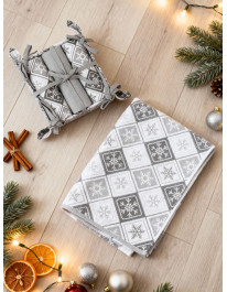Komplet ręczników kuchennych świątecznych 3 szt. prezent
