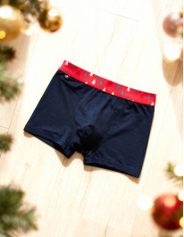 Bokserki męskie świąteczny wzór zestaw prezentowy 2-pak  - produkt 2