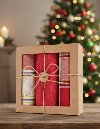 Zestaw prezentowy ręczników kuchennych 3-pak