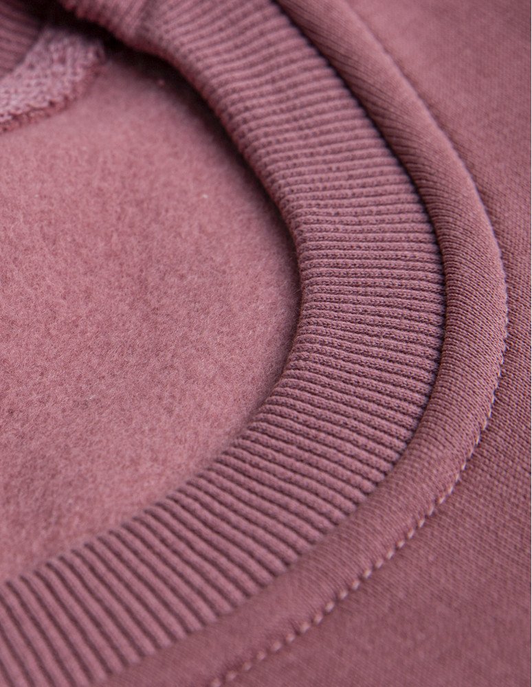 Bluzy - Damska bluza ocieplana z kieszeniami RÓŻOWY - produkt moraj.pl 8