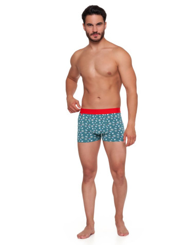 Bokserki męskie bawełniane w świąteczny wzór