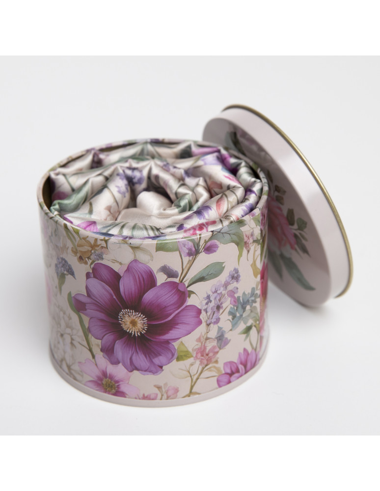 Apaszka damska w kwiaty eleganckie opakowanie WZÓR 1