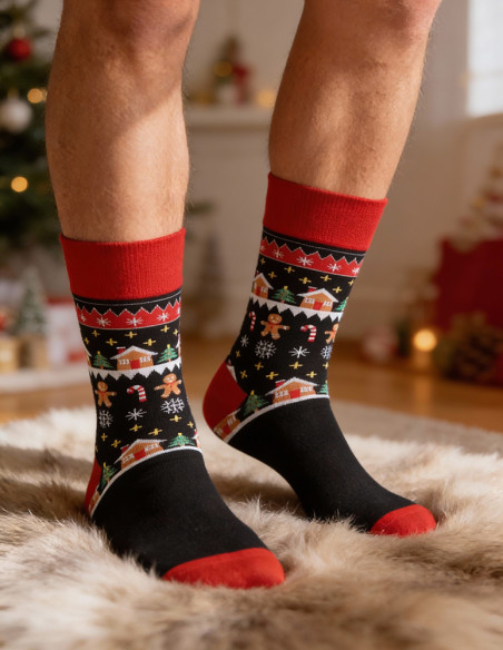 Skarpetki w świąteczne...