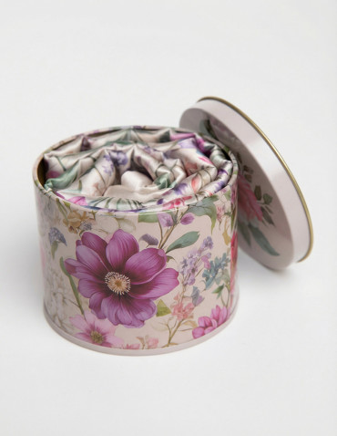 Apaszka damska w kwiaty eleganckie opakowanie  - produkt 2