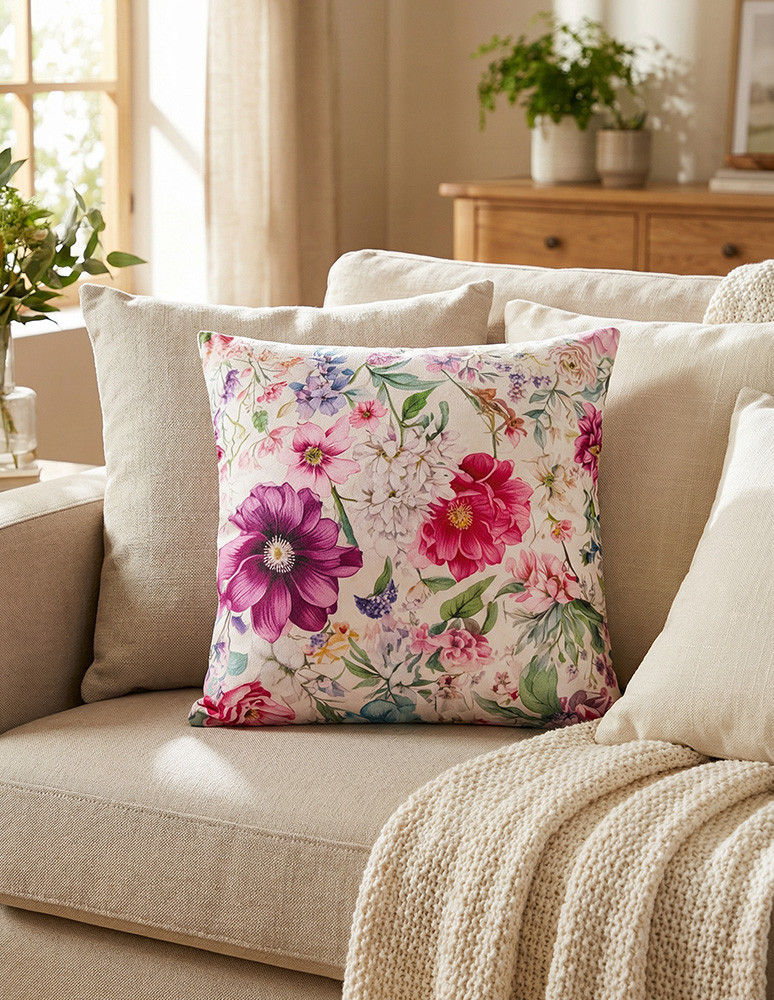 Poduszki dekoracyjne - Poduszka dekoracyjna prezentowa na Dzień Babci WIELOKOLOROWY - produkt moraj.pl 4