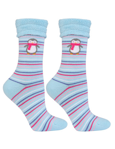 Skarpety zimowe damskie długie ciepłe Frotte