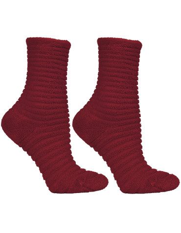 Skarpetki długie - Ciepłe skarpety damskie zimowe długie Frotte 3-pak WIELOKOLOROWY - produkt 3