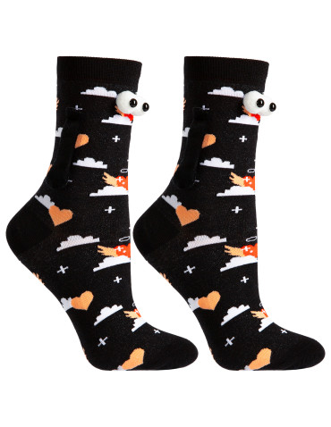 Zabawne skarpety damskie Friendsy z magnetycznymi rączkami - produkt 2