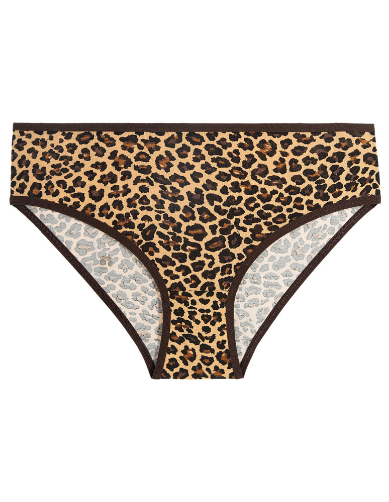 Figi - Majtki damskie figi bikini w zwierzęce wzory 4-pak WIELOKOLOROWY  - produkt moraj.pl 9