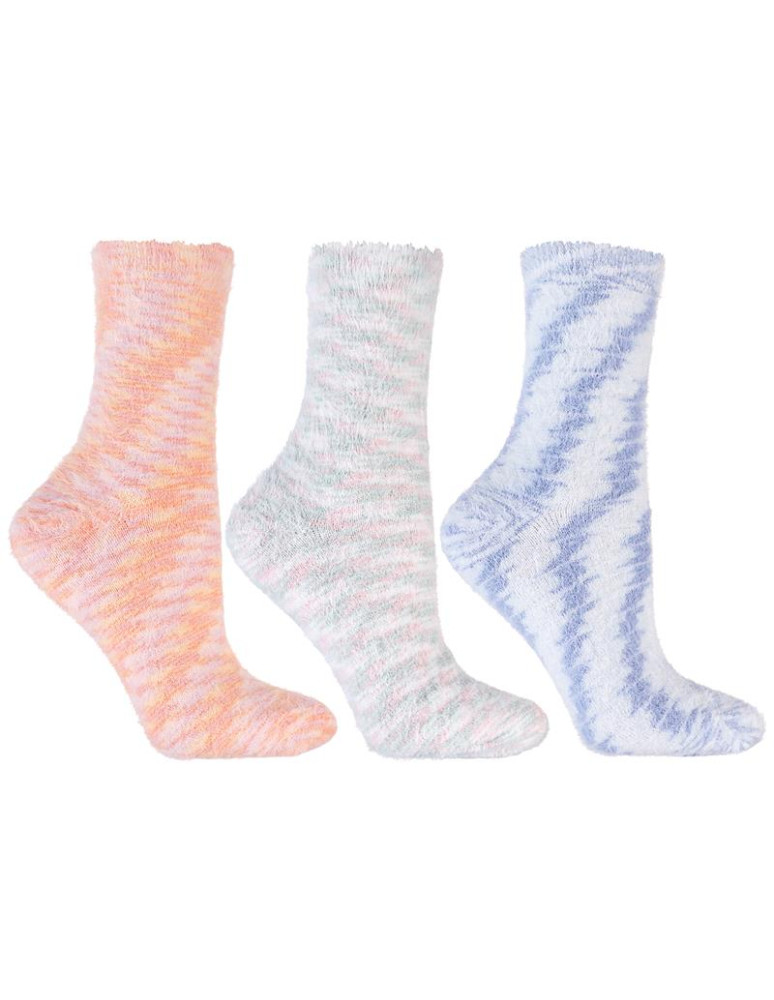 Skarpetki długie - Ciepłe skarpetki damskie długie 3-pak WIELOKOLOROWY  - produkt moraj.pl 5
