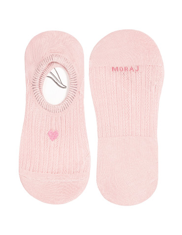 Skarpety stopki damskie z haftem w serce -pak  - produkt 2