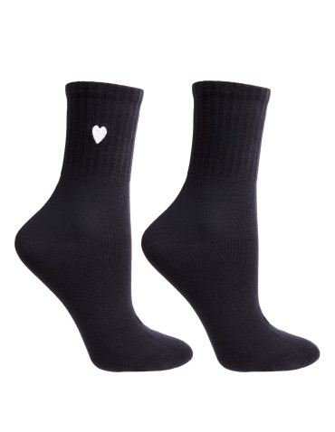 Długie - Skarpety damskie bawełniane długie z szerokim ściągaczem 6-pak WIELOKOLOROWY - produkt 4