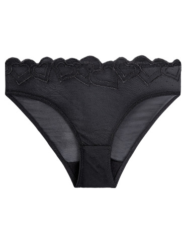 Figi - Majtki figi damskie bikini siateczkowe z koronką 6-pak WIELOKOLOROWY - produkt 5