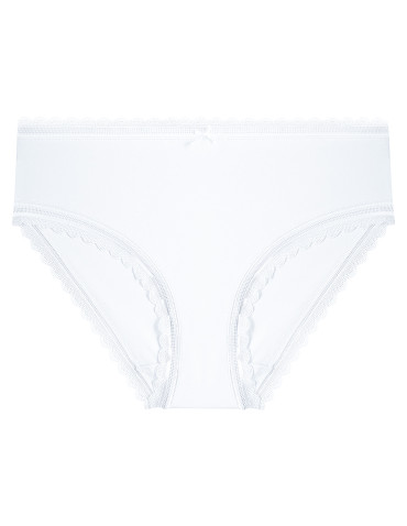 Figi - Majtki damskie figi bikini Plus Size bawełniane 6-pak WIELOKOLOROWY - produkt 6