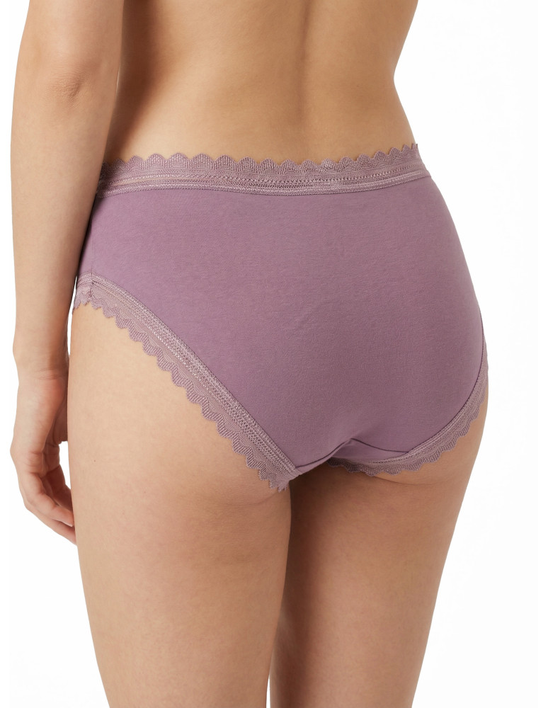 Figi - Majtki damskie figi bikini Plus Size bawełniane 6-pak WIELOKOLOROWY  - produkt moraj.pl 3