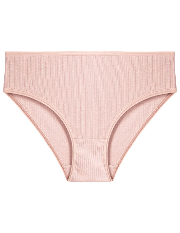 Damskie majtki figi bikini prążkowane bez wzoru 6-pak  - produkt 2