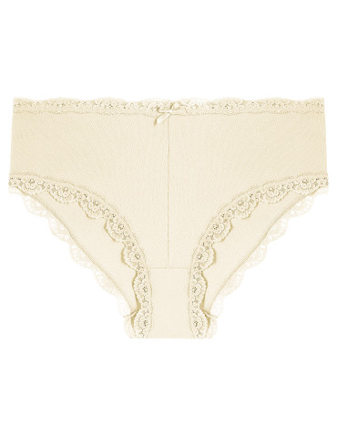 Figi - Damskie majtki figi maxi bikini z koronką bawełniane 6-pak WIELOKOLOROWY - produkt 5