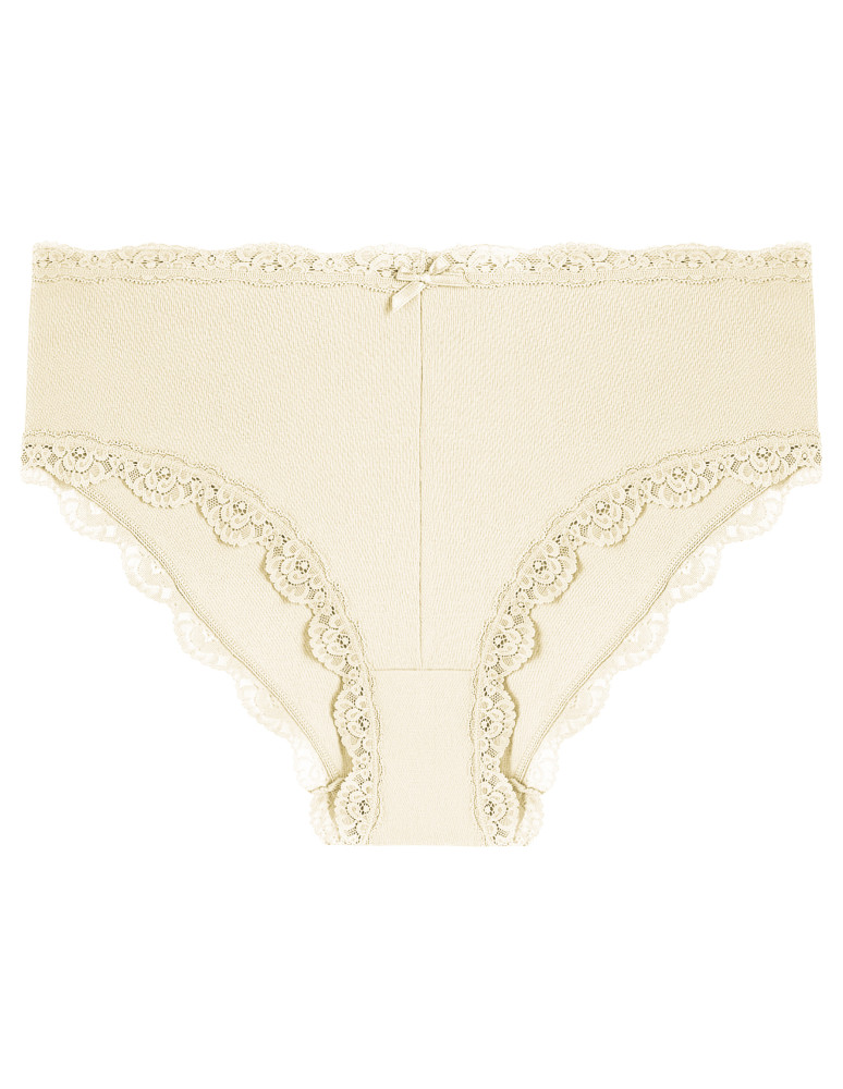 Figi - Damskie majtki figi maxi bikini z koronką bawełniane 6-pak WIELOKOLOROWY  - produkt moraj.pl 5