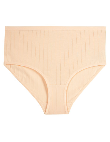 Majtki damskie Plus Size maxi bikini w prążek 4-pak  - produkt 2