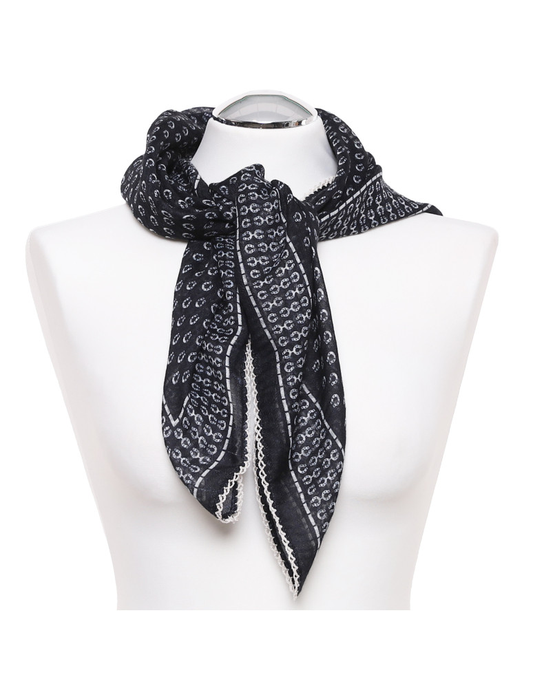 Szale i chusty - Apaszka damska CZARNY  - produkt moraj.pl 2